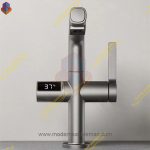 شیر روشویی هوشمند شاوری وارداتی دودی - Image 3