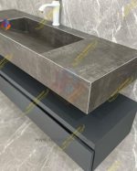 ست روشویی سرامیکی و شلف لوکس کد H202 - Image 3
