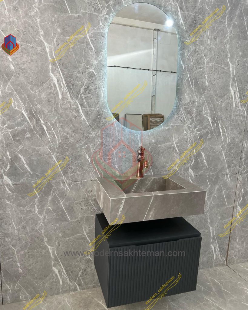 Photo_1697470874682 ست روشویی سرامیکی لوکس کد H206 - Image 1
