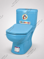 توالت فرنگی آبی گاتریا مدل ژوپیتر - Image 3