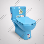 توالت فرنگی آبی گاتریا مدل ژوپیتر