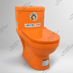 توالت فرنگی نارنجی گاتریا مدل گاتریا - Image 2