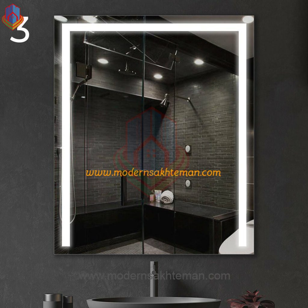 R147B آینه بک لایت هوشمند میرور (Mirror) کد R145 - Image 1