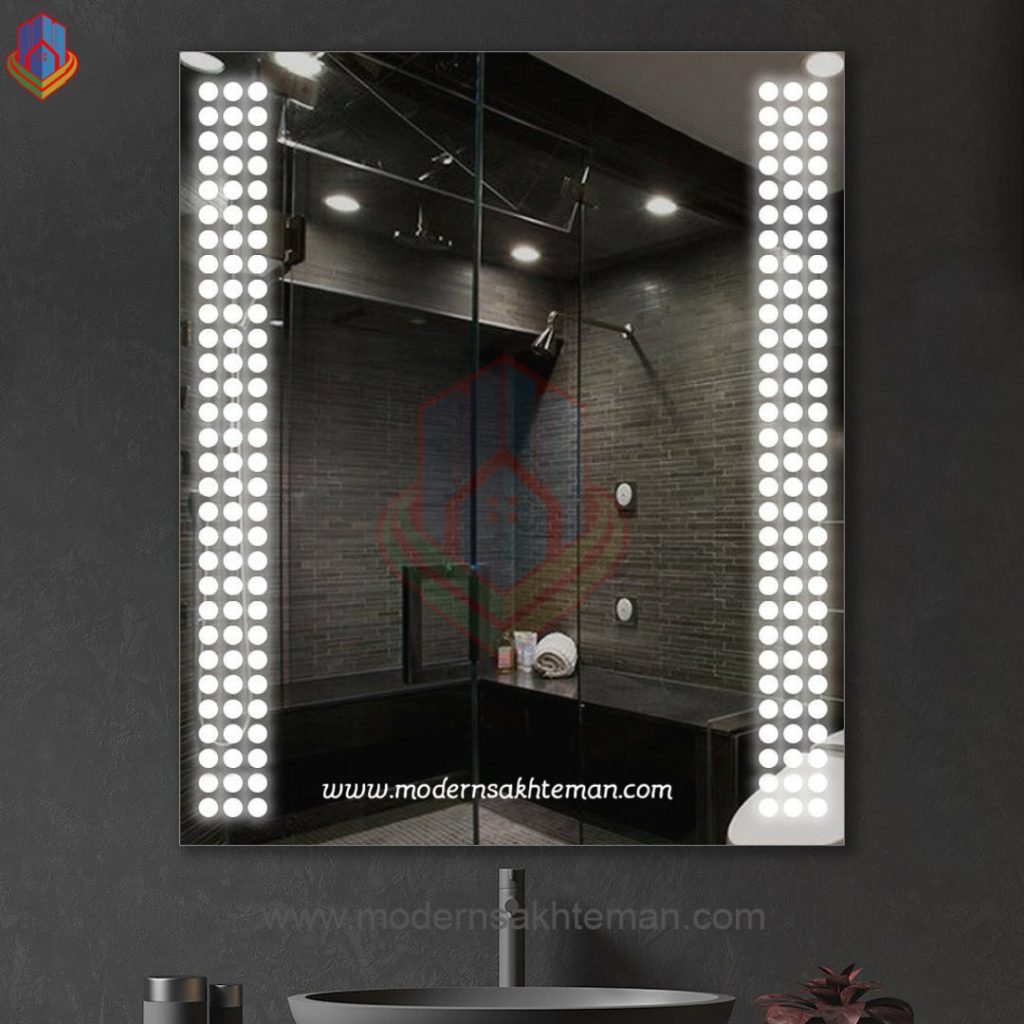 R169 آینه بک لایت هوشمند میرور (Mirror) کد R163 - Image 1