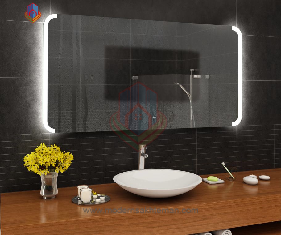 R170 آینه بک لایت هوشمند میرور (Mirror) کد R162 - Image 1