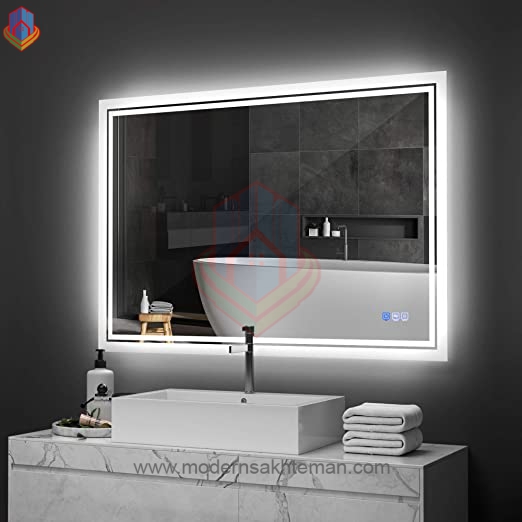 R185 آینه بک لایت هوشمند میرور (Mirror)کد R168 - Image 1