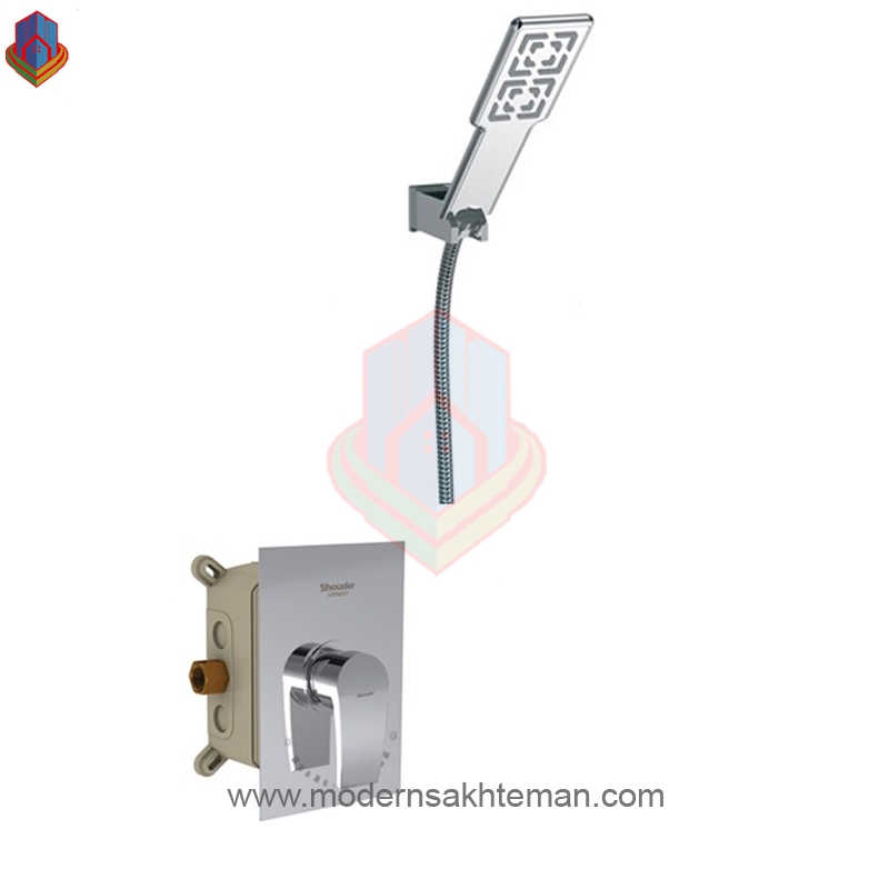 SUaqhEHy4UiIKY22 شیر حمام توکار شودر مدل رومر کروم تیپ 2 - Image 1
