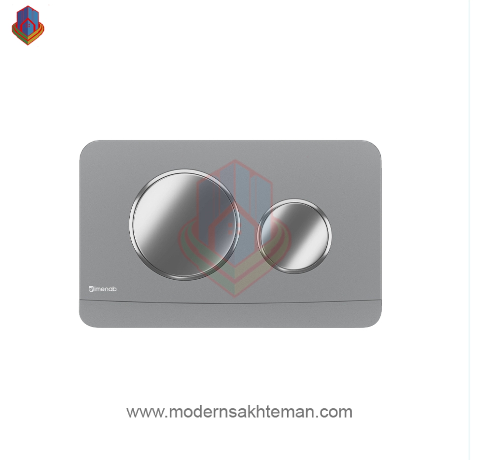 قیمت و خرید آنلاین صفحه کلید فلاش تانک توکار ایمن آب مدل پلنت کروم ...