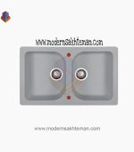سینک گرانیتی دو لگن شاین کد 401