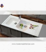 سینک گرانیتی دو لگن شاین کد 600