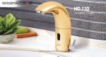 شیر روشویی هوشمند بلندا طلایی مدل HD110 Gold