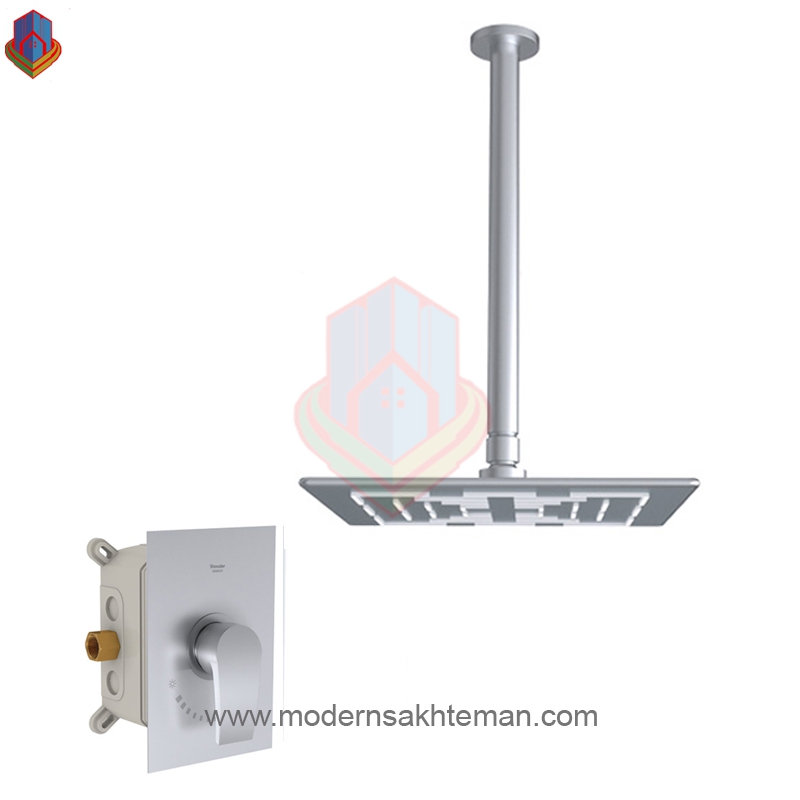 X-PCO1VTTjHSXLvI شیر حمام توکار شودر مدل رومر کروم مات تیپ 1 - Image 1