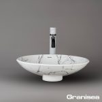 کاسه روشویی مارمونایت سفید کد 136 - Image 2