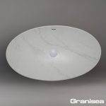 کاسه روشویی مارمونایت سفید کد 119 - Image 3