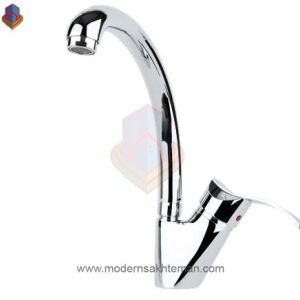 شیر ظرفشویی راسان مدل نگین کروم