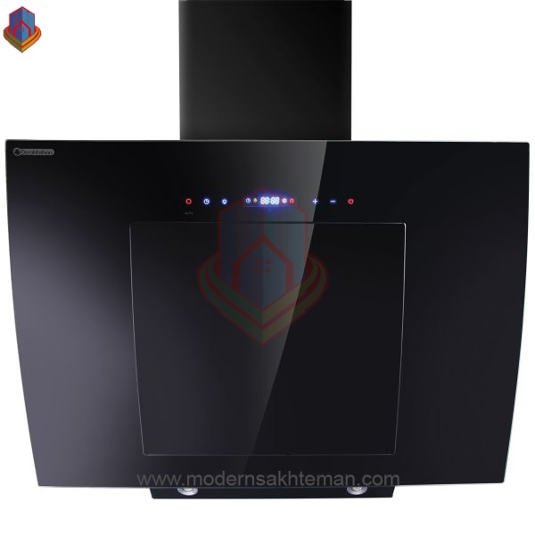 derakhshan Kitchen Hood Black Galaxy 90 هود درخشان مدل گلکسی مشکی موتور اکونومی سایز 90