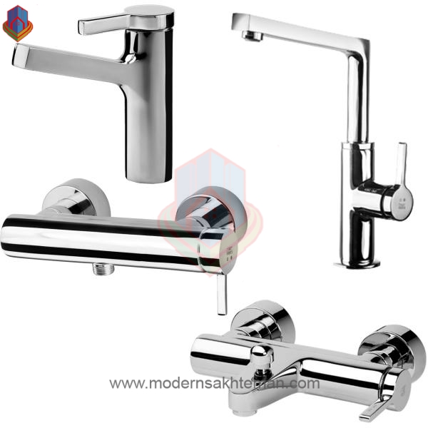 ea1bd2d75e8990af9edc798ad763d98838321ef6 ست شیرآلات کی دبلیو سی مدل آوا - Image 1