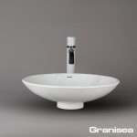 کاسه روشویی مارمونایت سفید کد 133 - Image 2