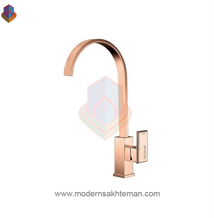 ged45hsh شیر سینک موست مدل اتریش رزگلد - Image 1