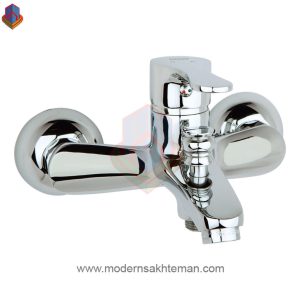 شیر دوش راسان مدل صدف کروم