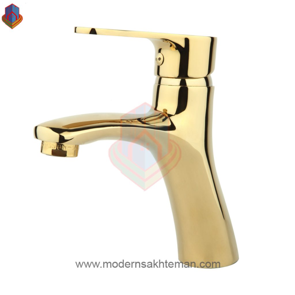 inCollage_۲۰۲۱۰۹۱۷_۲۳۱۴۲۲۱۵۴ شیر روشویی راسان مدل صدف طلایی - Image 1