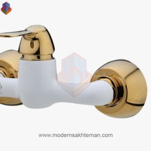 شیر توالت کی اند دی مدل متیس سفید طلایی