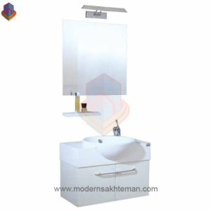 روشویی کابینتی موست مدل KARVN سفید