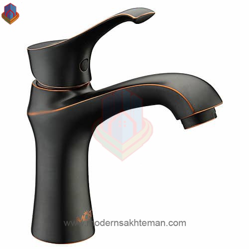 most standard toilet sink faucet zurich black شیر روشویی استاندارد موست مدل Zurich مشکی