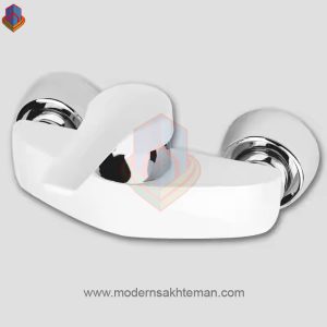 شیر توالت کسری مدل سزار سفید