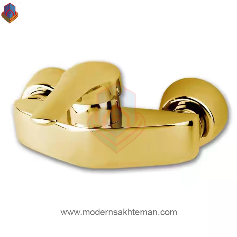 شیر توالت کسری مدل سزار طلایی شیر توالت کسری مدل سزار طلایی