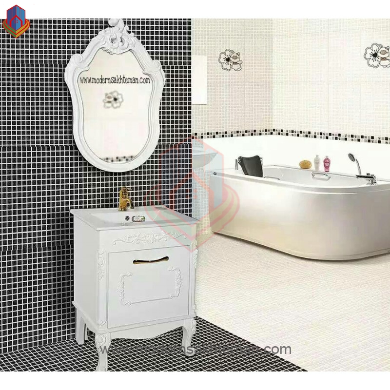 روشویی کابین کاسپین مدل فلورا کلاسیک زمینی روشویی کابین کاسپین مدل فلورا کلاسیک زمینی