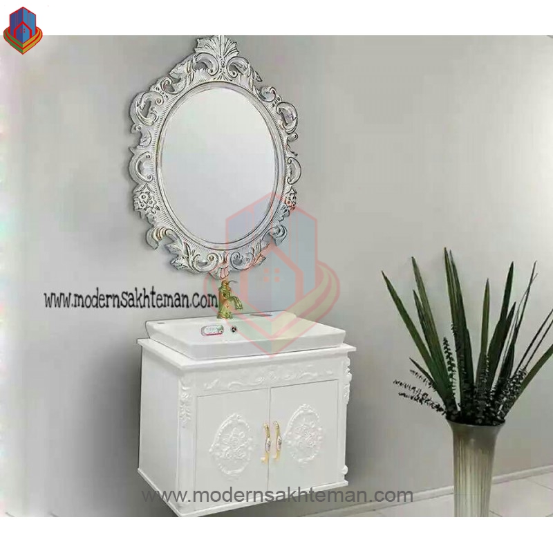 روشویی کابینتی کاسپین مدل آسپن کلاسیک دیواری روشویی کابینتی کاسپین مدل آسپن کلاسیک دیواری