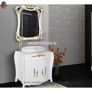 روشویی کابینتی کاسپین مدل روما خم
