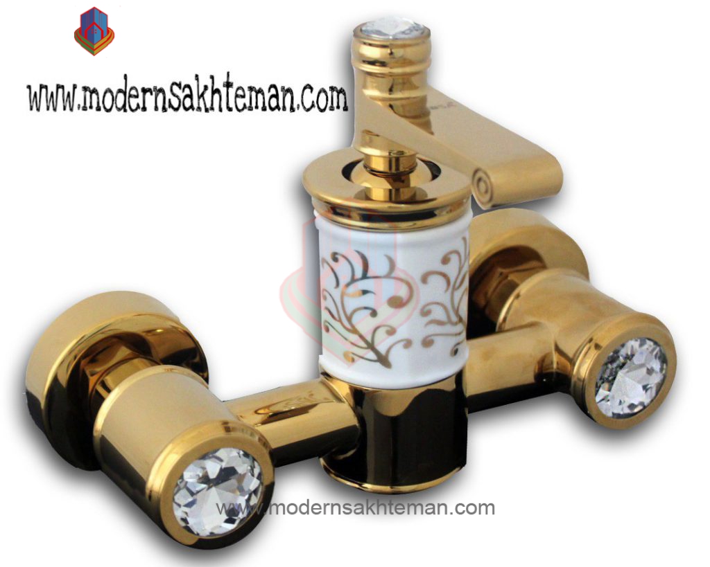 شیر توالت طلایی لوکس خارجی ترکیب کریستال مدل HD_1808H شیر توالت طلایی لوکس خارجی ترکیب کریستال مدل HD_1808H