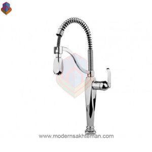 شیر سینک راسان مدل آلیس کروم براق