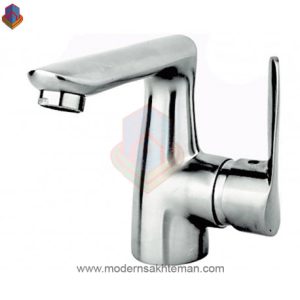 شیر روشویی راسان مدل رابیت کروم مات