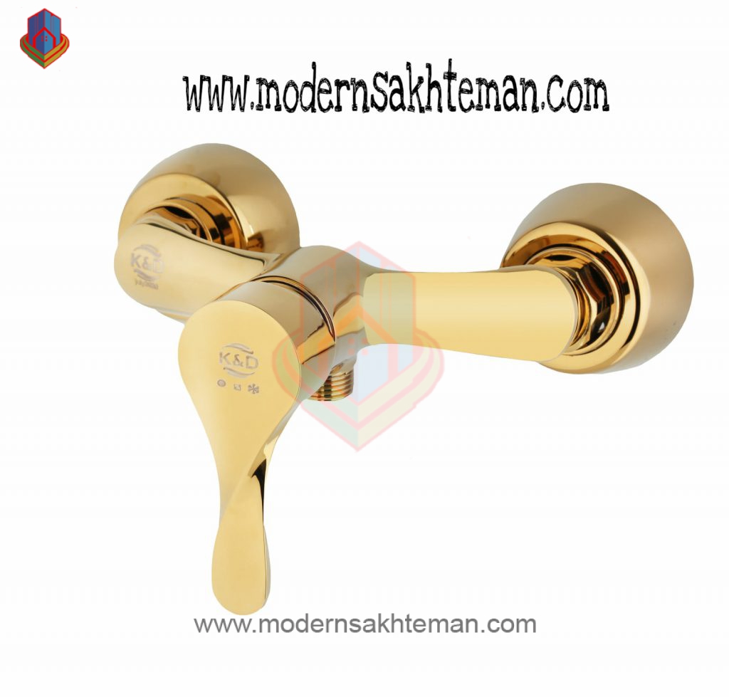 polaris gold toilet faucet شیر توالت کی اند دی مدل پلاریس طلایی