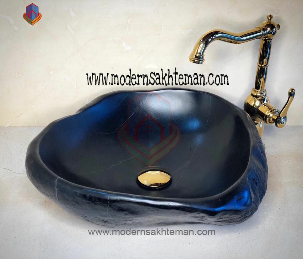 river toilet sink KH_03 کاسه روشویی سنگی رودخانه ای مدل KH_03