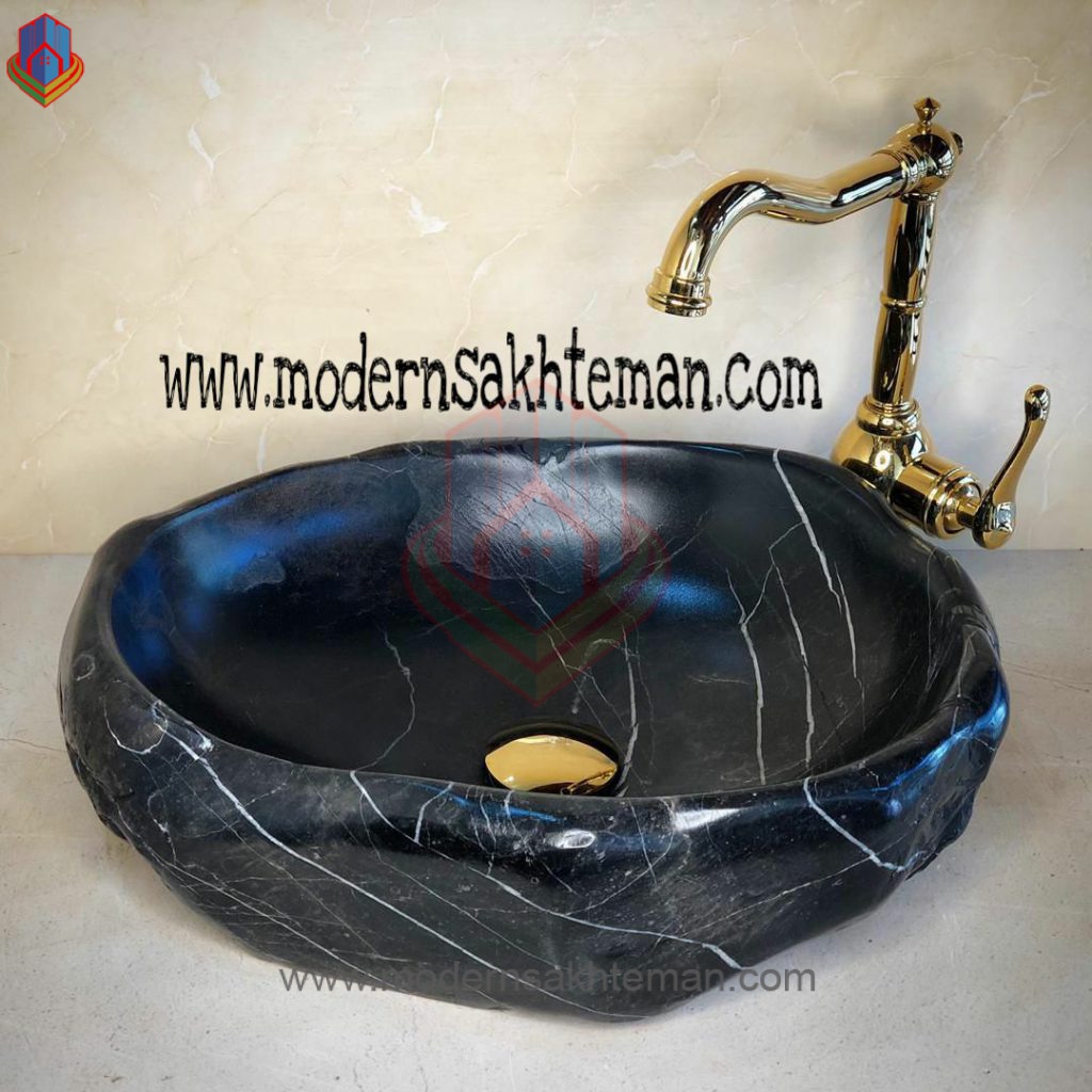 river toilet sink KH_13 کاسه روشویی سنگی رودخانه ای مدل KH_13
