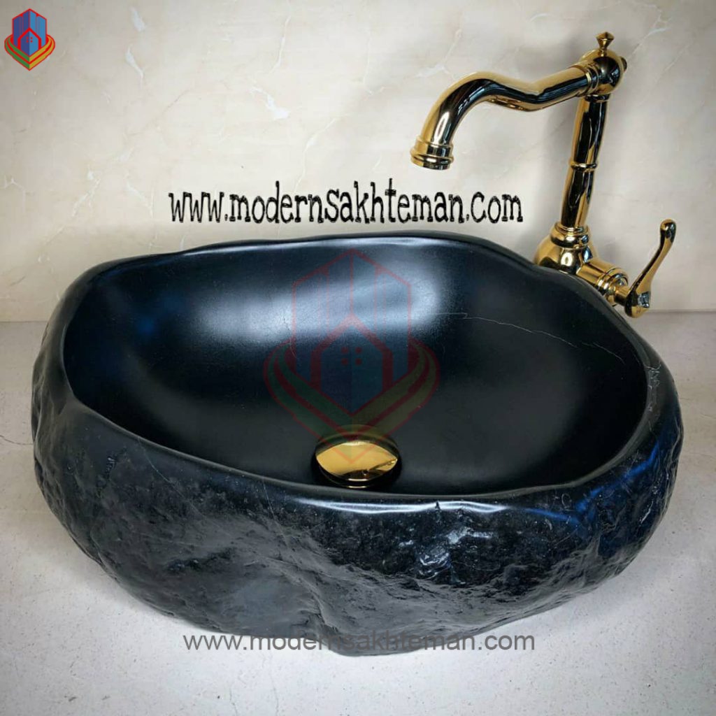 river toilet sink KH_18 کاسه روشویی سنگی رودخانه ای مدل KH_188