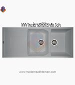 سینک گرانیتی دو لگن شاین کد 527