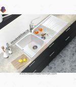 سینک گرانیتی دو لگن شاین کد 524