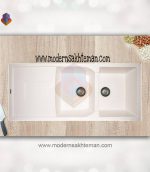سینک گرانیتی دو لگن شاین کد 527