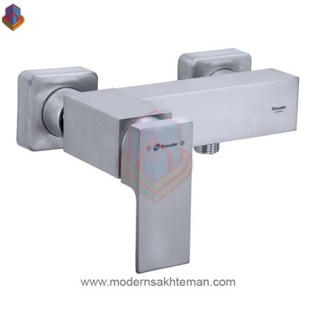 اروپا کروم مات شیر توالت شودر مدل اروپا کروم مات - Image 1