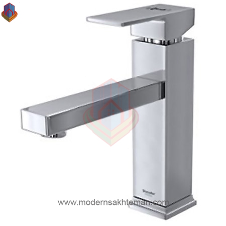 اروپا کروم2 شیر روشویی شودر مدل اروپا کروم - Image 1