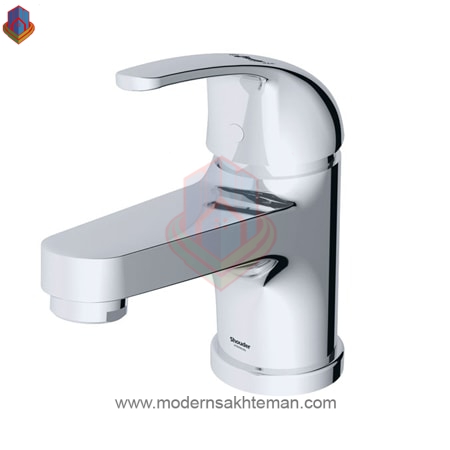 اطلس کروم 2 شیر روشویی شودر مدل اطلس کروم - Image 1
