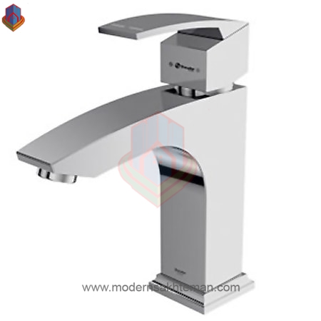 باواریا کروم شیر روشویی شودر مدل باواریا کروم - Image 1
