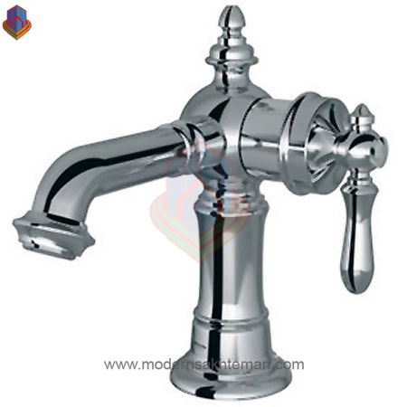 بیزانس کروم 2 شیر روشویی شودر مدل بیزانس کروم - Image 1