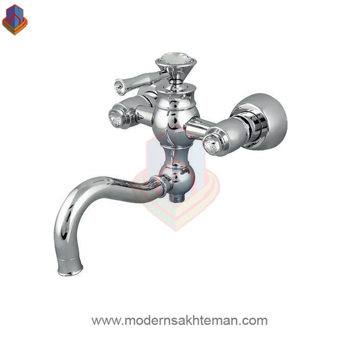دوش-لاکچری-کرومات-700x700 شیر حمام کرومات مدل لاکچری - Image 1