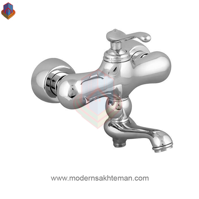 دوش-ماموت-کرومات-کروم-700x700 شیر حمام کرومات مدل ماموت - Image 1